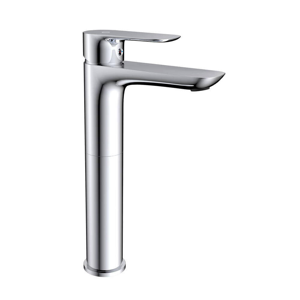 Grifo monomando de lavabo caño alto Cassio GME – Cromo – imagen 7