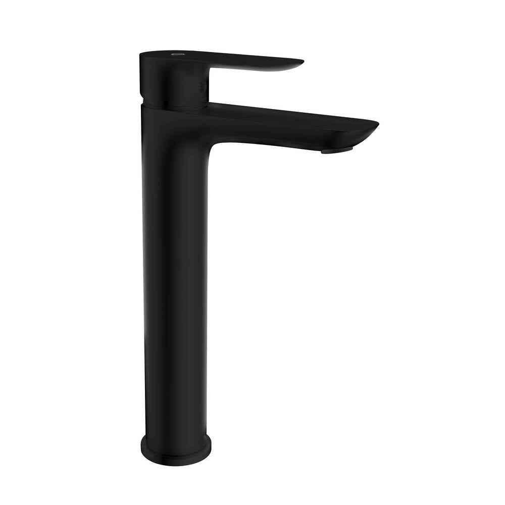 Grifo monomando de lavabo caño alto Cassio GME – Negro mate – imagen 4