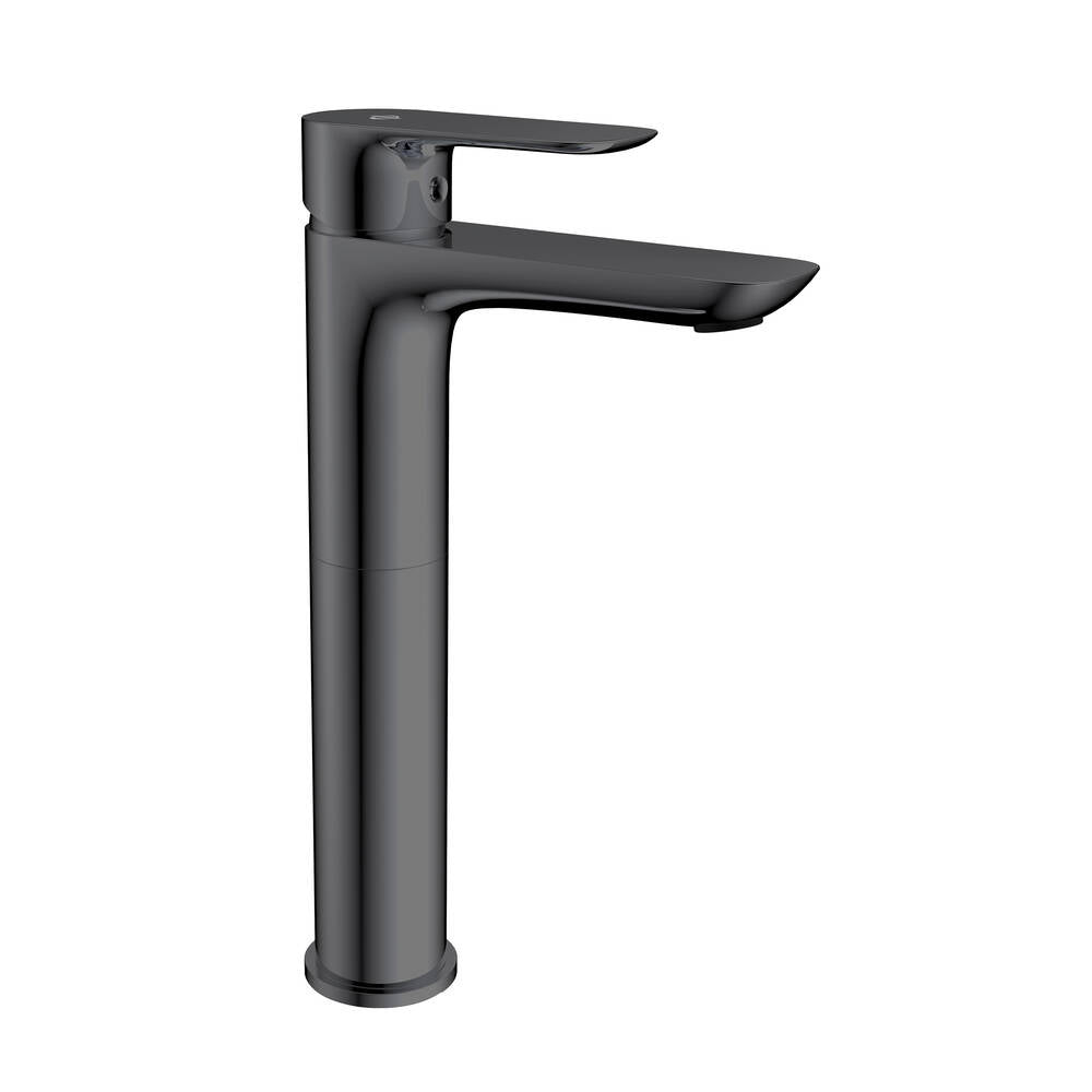 Grifo monomando de lavabo caño alto Cassio GME – Titanio