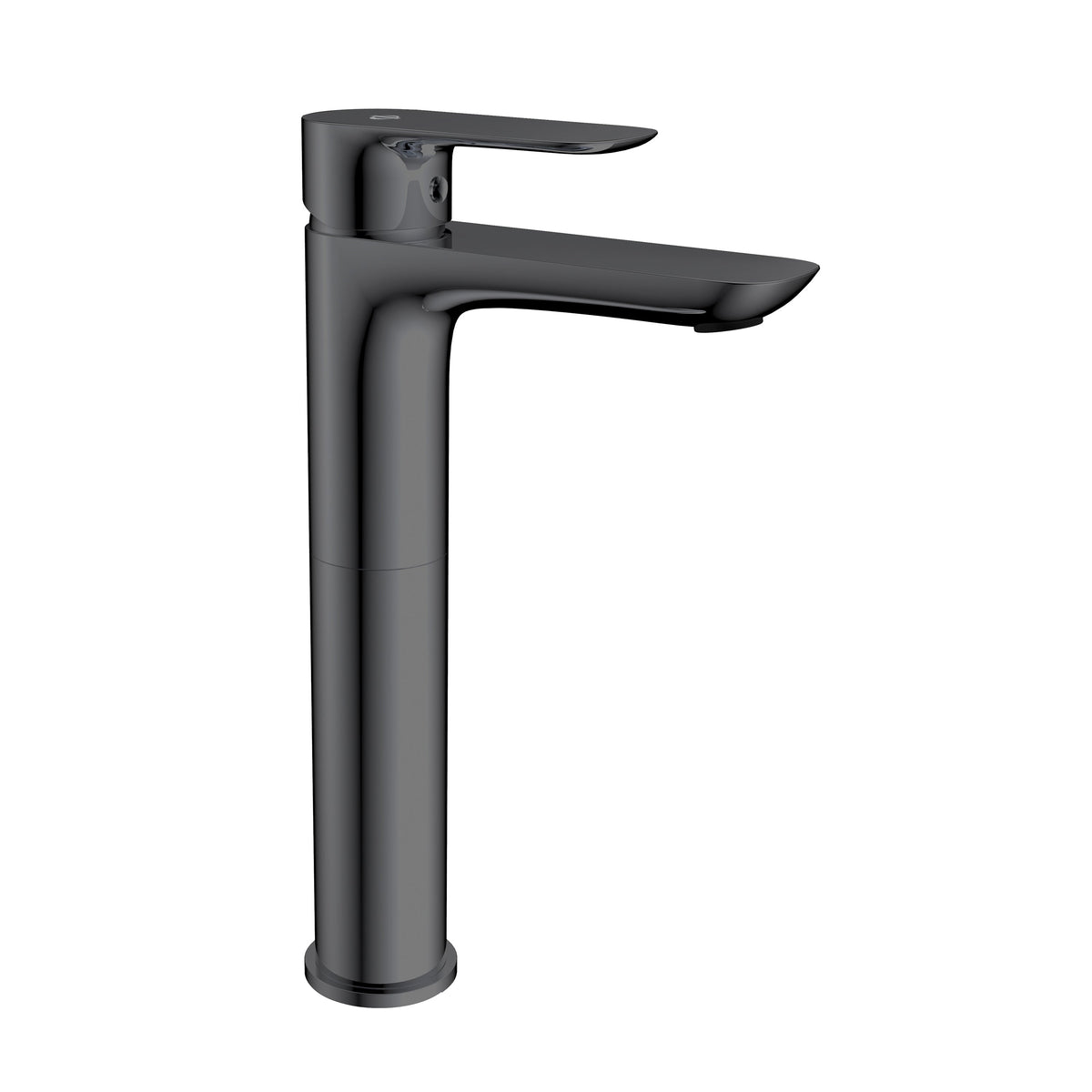 Grifo monomando de lavabo caño alto Cassio GME – Titanio – imagen 2