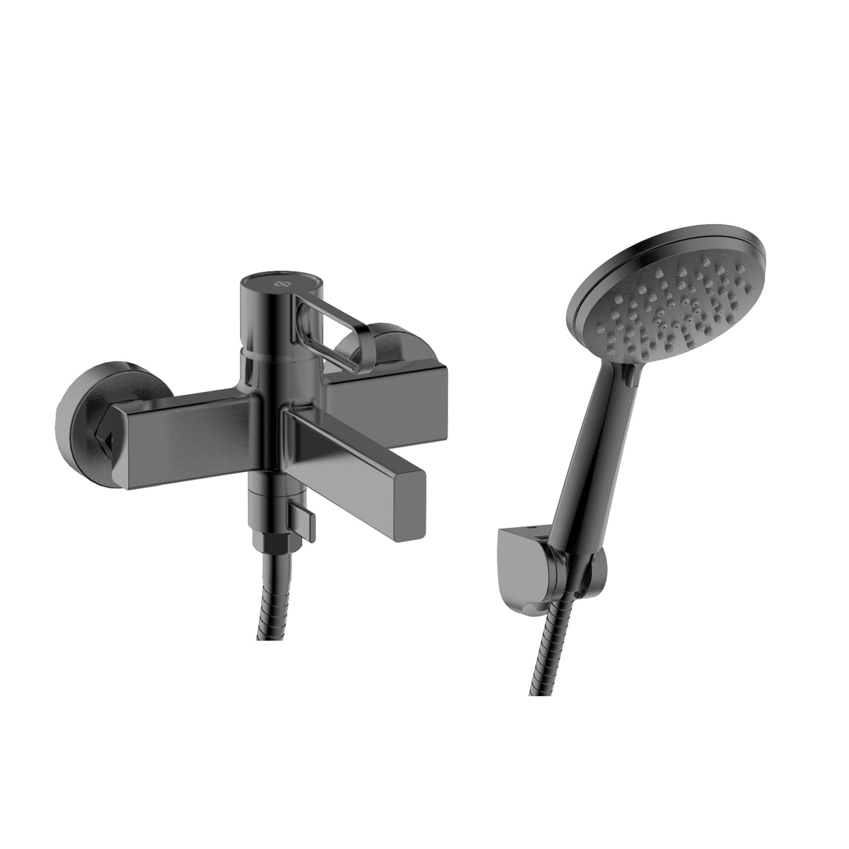 Grupo bañera con kit ducha Dior GME – Titanio – imagen 2
