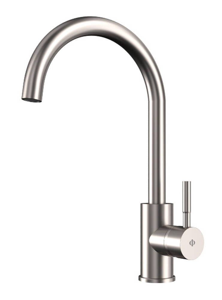 Grifo de cocina monomando Round GME – Acero