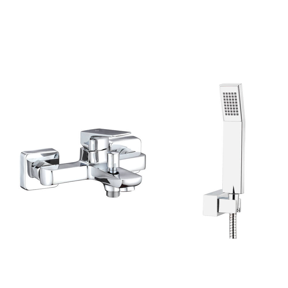 Grupo bañera con kit ducha Marriot GME – Cromo