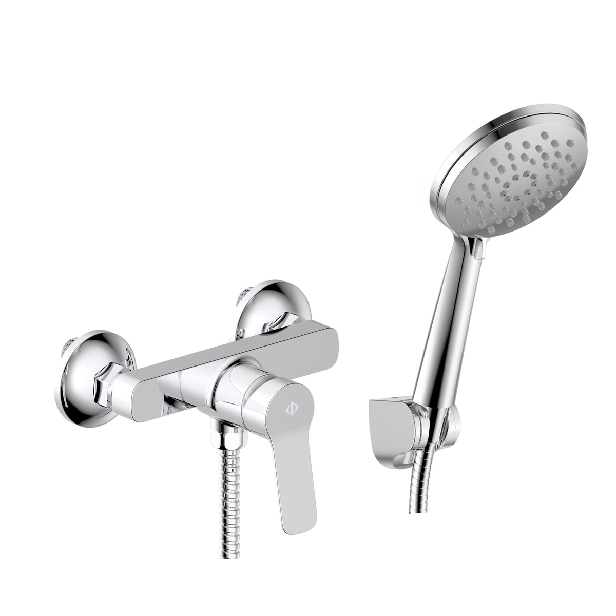 Conjunto de ducha ducha Rhio con kit GME – Cromo – imagen 8