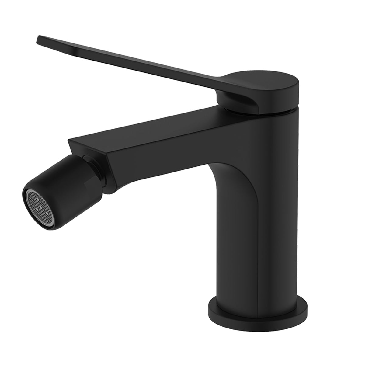 Grifo monomando de bidé Tarsio negro GME – Negro mate – imagen 2