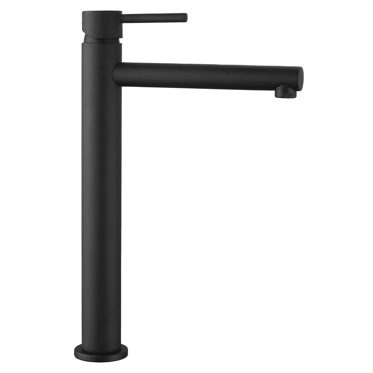 Grifo monomando de lavabo caño alto Mio negro GME – Negro mate – imagen 2