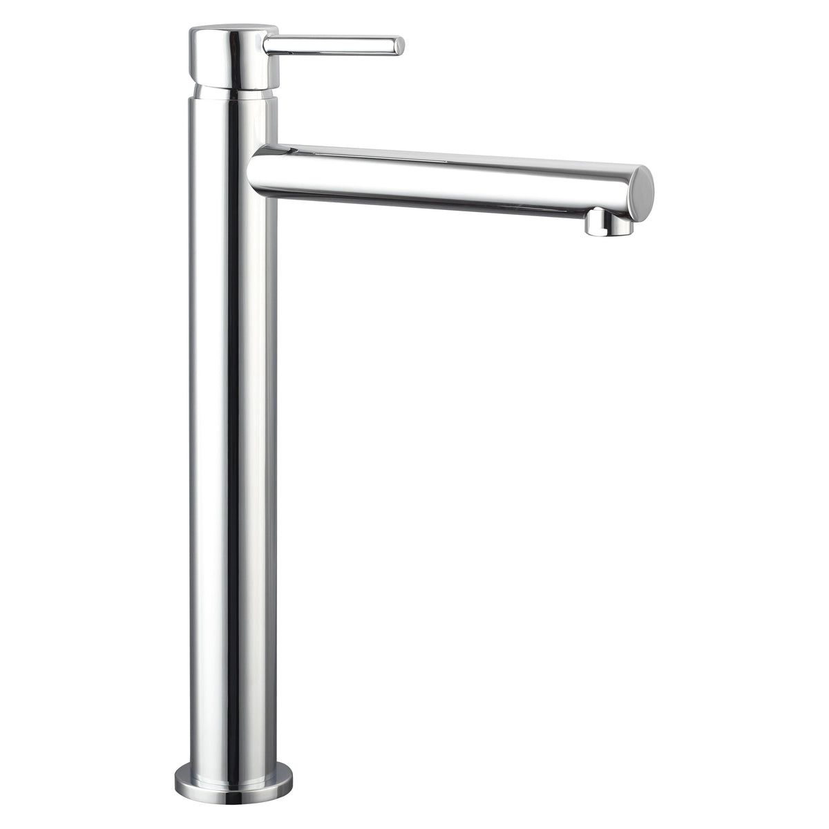 Grifo monomando de lavabo caño alto Mio negro GME – Cromo – imagen 6