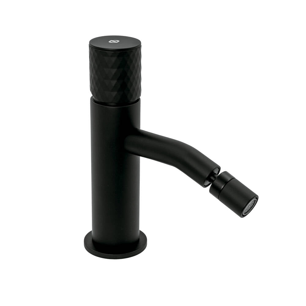 Grifo monomando de bidé Helios GME – Negro mate