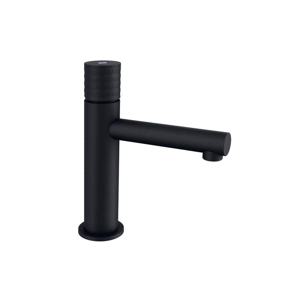 Grifo monomando de lavabo Radio negro GME – Negro mate