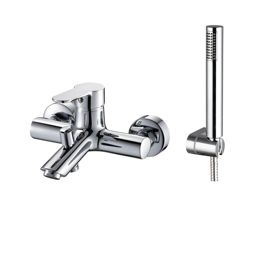 Grifo de bañera Iony cromo con kit de ducha GME