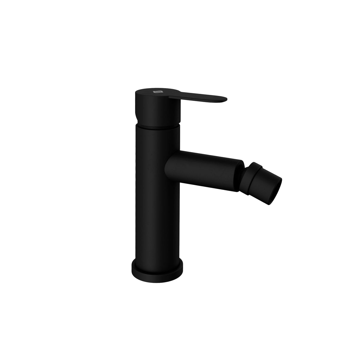 Grifo monomando de bidé Iony acero negro GME – Negro mate – imagen 2
