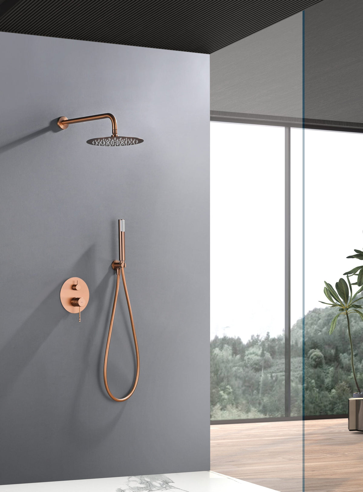 Conjunto de ducha monomando empotrado Bless Imex – imagen 2 de 20