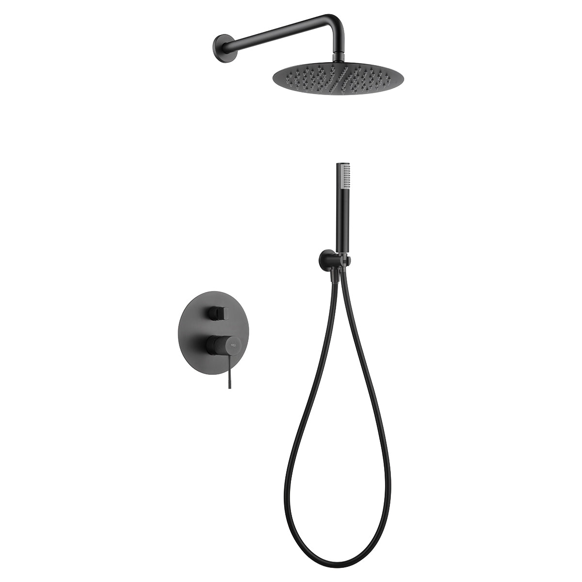 Columna de ducha empotrada Line Imex – Black gun metal