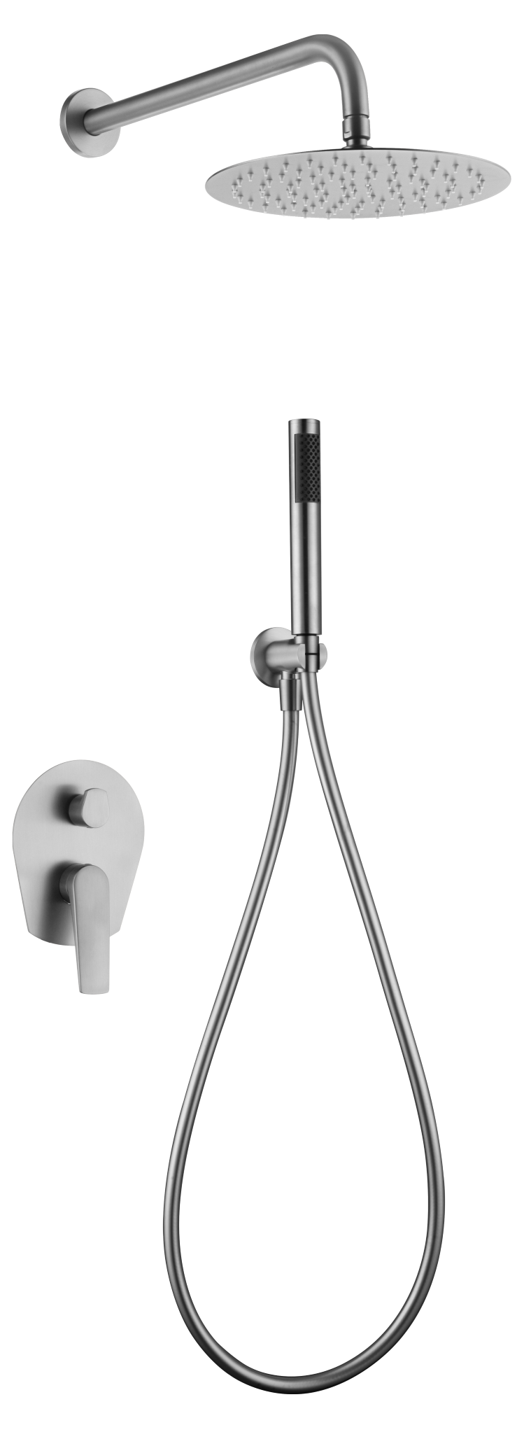 Conjunto de ducha monomando empotrado Delos IMEX – Acero – imagen 10