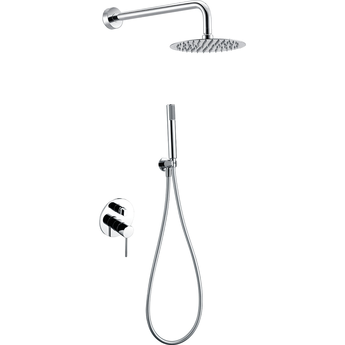 Columna de ducha empotrada Milos Stick Imex – Cromo