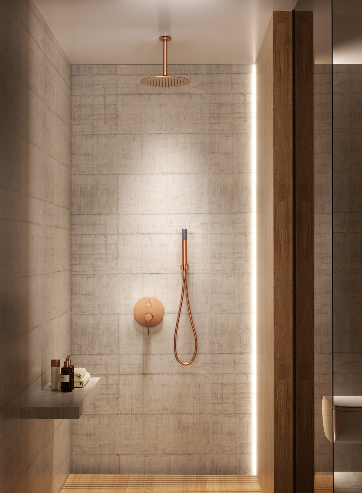Conjunto de ducha monomando empotrado Piamonte Imex – imagen 2 de 20