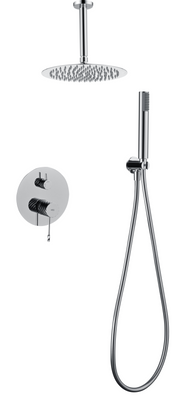 Conjunto de ducha monomando empotrado Palau Imex – Cromo