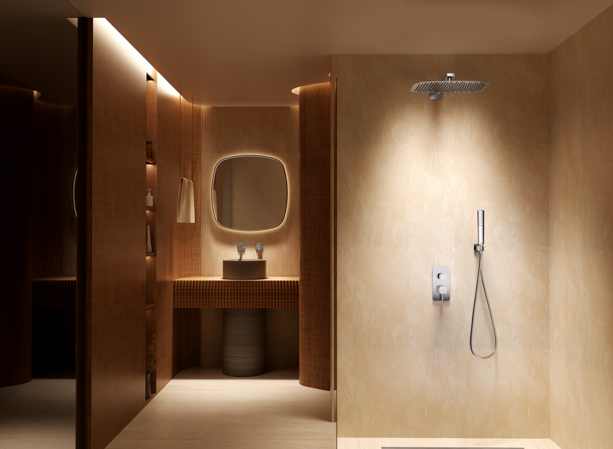 Conjunto de ducha monomando empotrado Toscana Imex – imagen 2 de 20