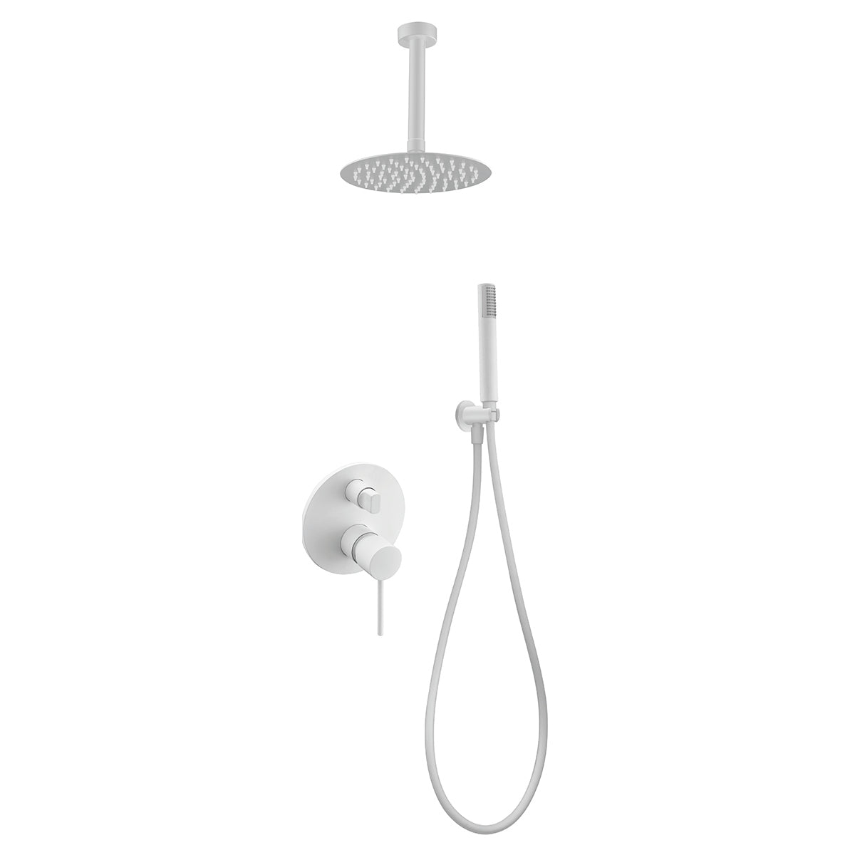 Columna de ducha empotrada Thalos Stick Imex – Blanco