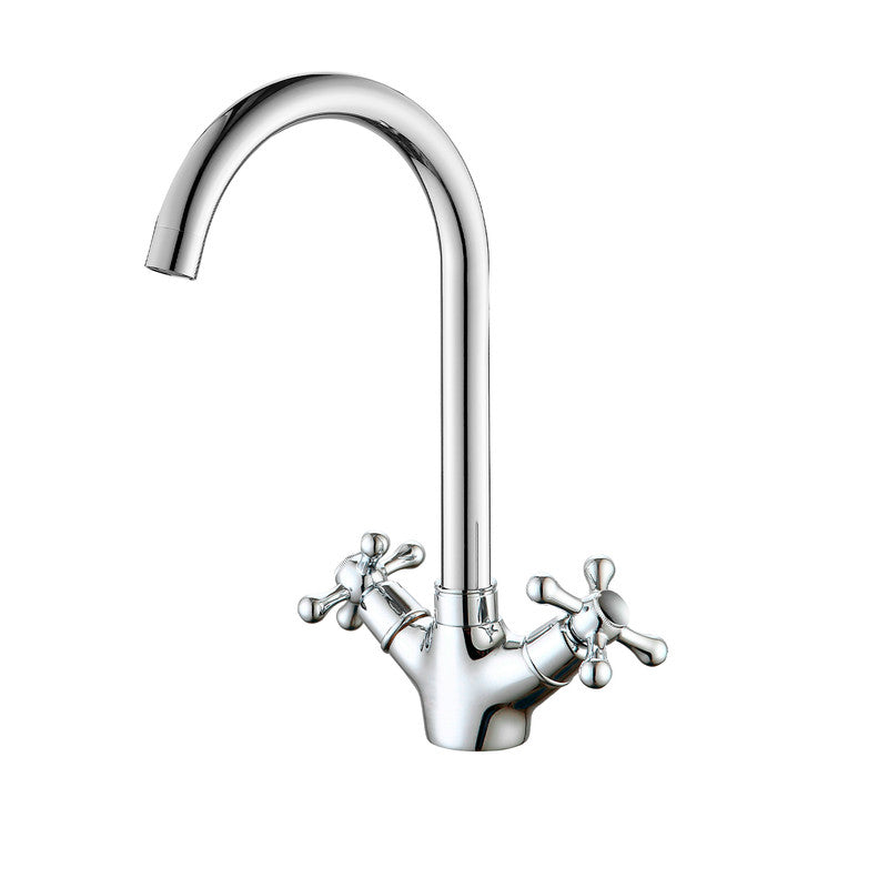 Grifo Monobloc de fregadero serie Clasica – Cromo – imagen 3