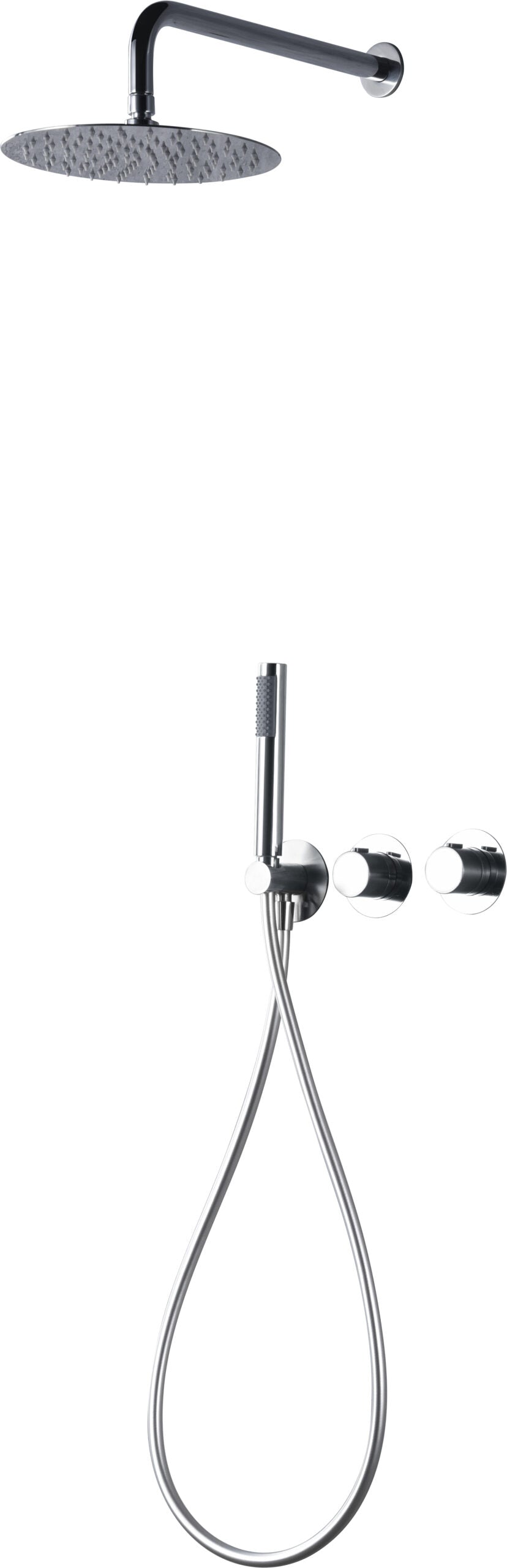 Conjunto de ducha monomando empotrado Assen IMEX – Cromo – imagen 18