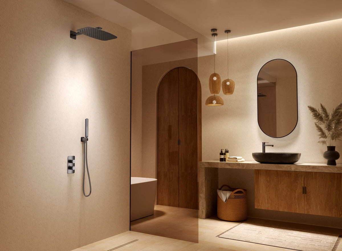 Conjunto de ducha termostático empotrado Firenze Imex – imagen 7 de 20