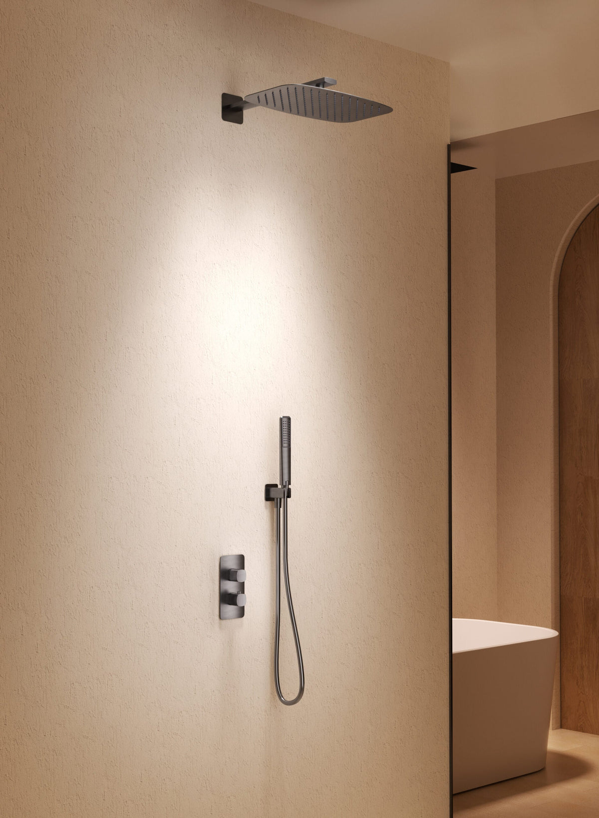 Conjunto de ducha termostático empotrado Firenze Imex – imagen 3 de 20