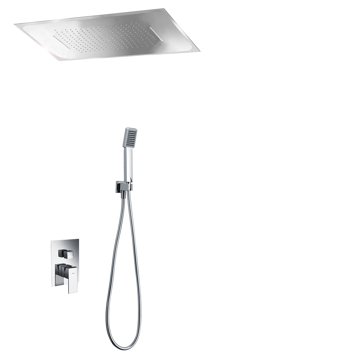 Columna de ducha empotrada Sumatra con premarco negro Imex – imagen 4 de 4