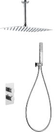 Conjunto de ducha termostático empotrado Sassari Imex – Cromo