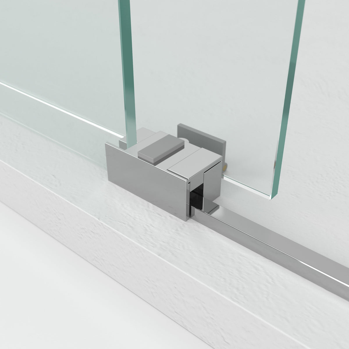 Mampara de bañera corredera frontal Basic transparente con panel lateral GME – imagen 3 de 20