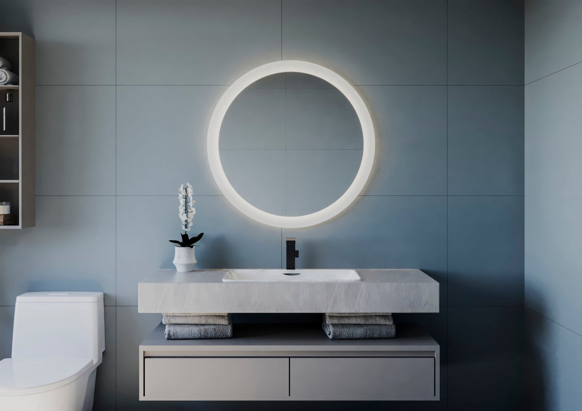 Espejo de baño LED Luna – Neutra – imagen 2