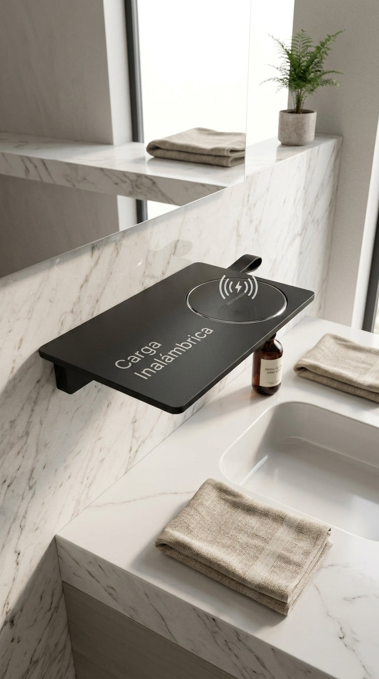 Espejo de baño LED rectangular con luz dual Concept – imagen 3