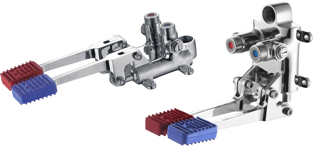 Grifo 1 pedal de una salida agua KÄLLA – Cromo (KÄLLA_19011)