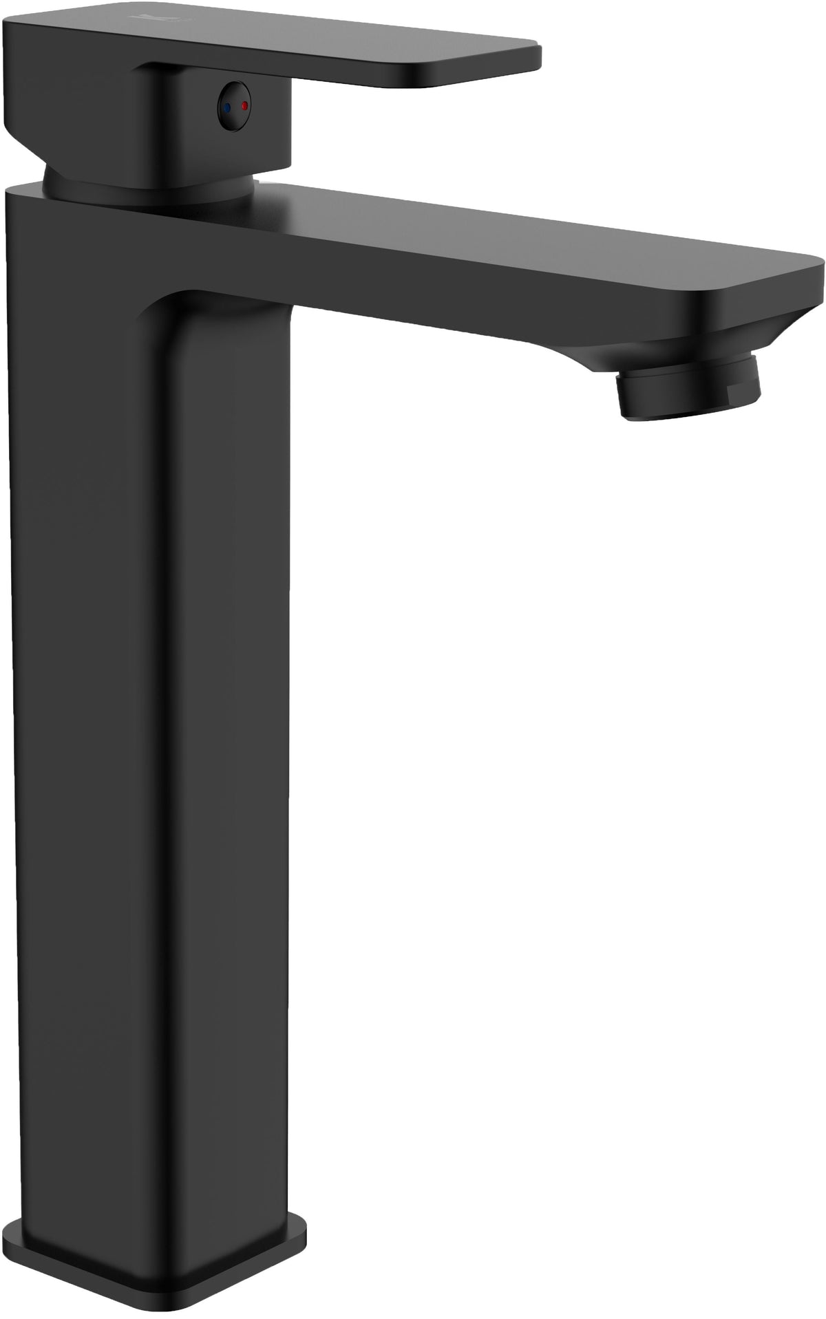 Grifo de lavabo alto serie Skara KÄLLA – Negro mate