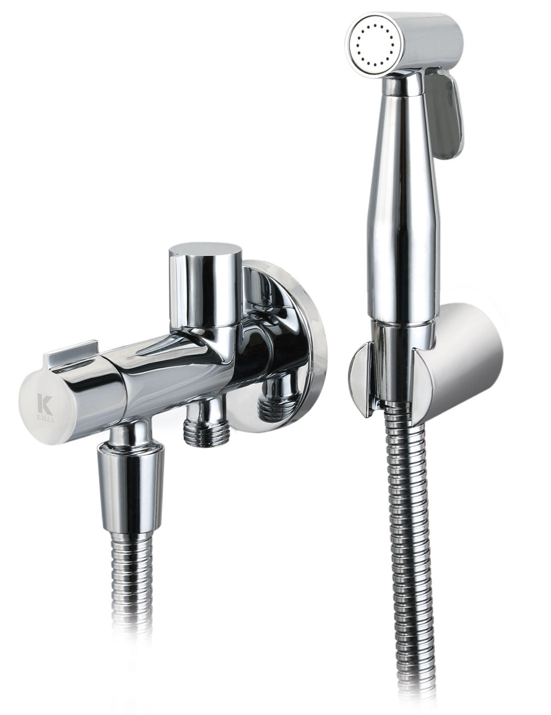 Grifo de bidé con Llave de Cierre serie Ergos en negro KÄLLA – Cromo