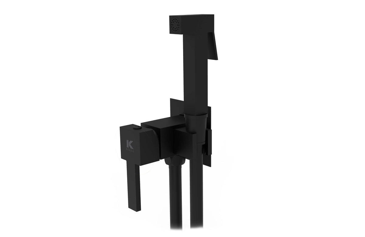 Grifo de bidé serie Skara en negro KÄLLA – Negro mate