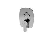 Grifo de ducha empotrado con pulsador 3 vías serie Omnia KÄLLA