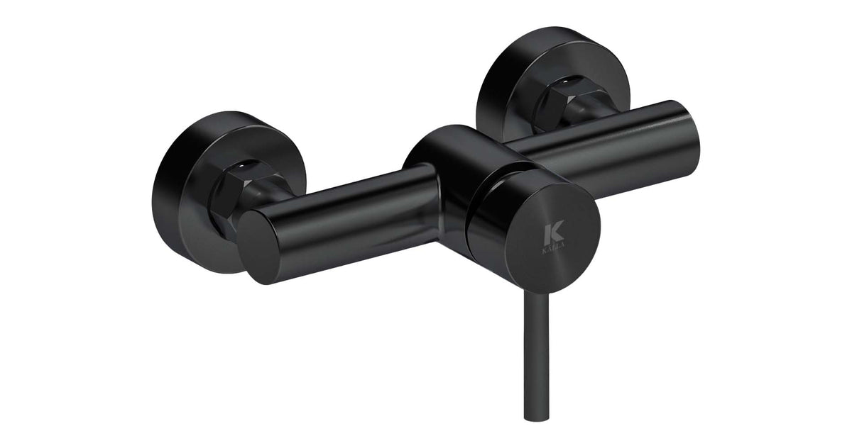 Grifo de ducha serie Plenum KÄLLA – Negro mate