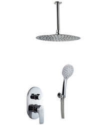 Conjunto de ducha empotrada techo serie Sinua KÄLLA