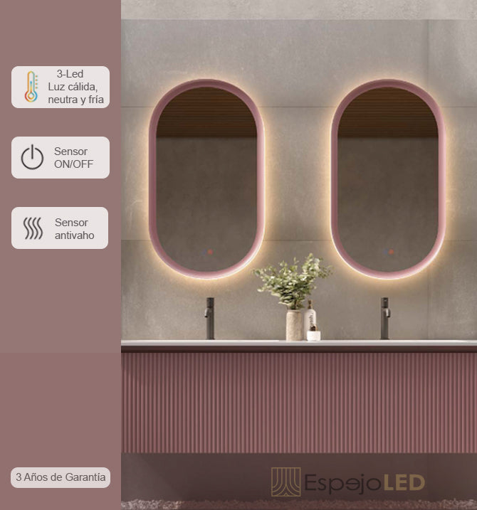 Espejo de baño Milan – Moka – imagen 6