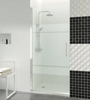 Mampara de ducha abatible Open frost 50-86 cm GME