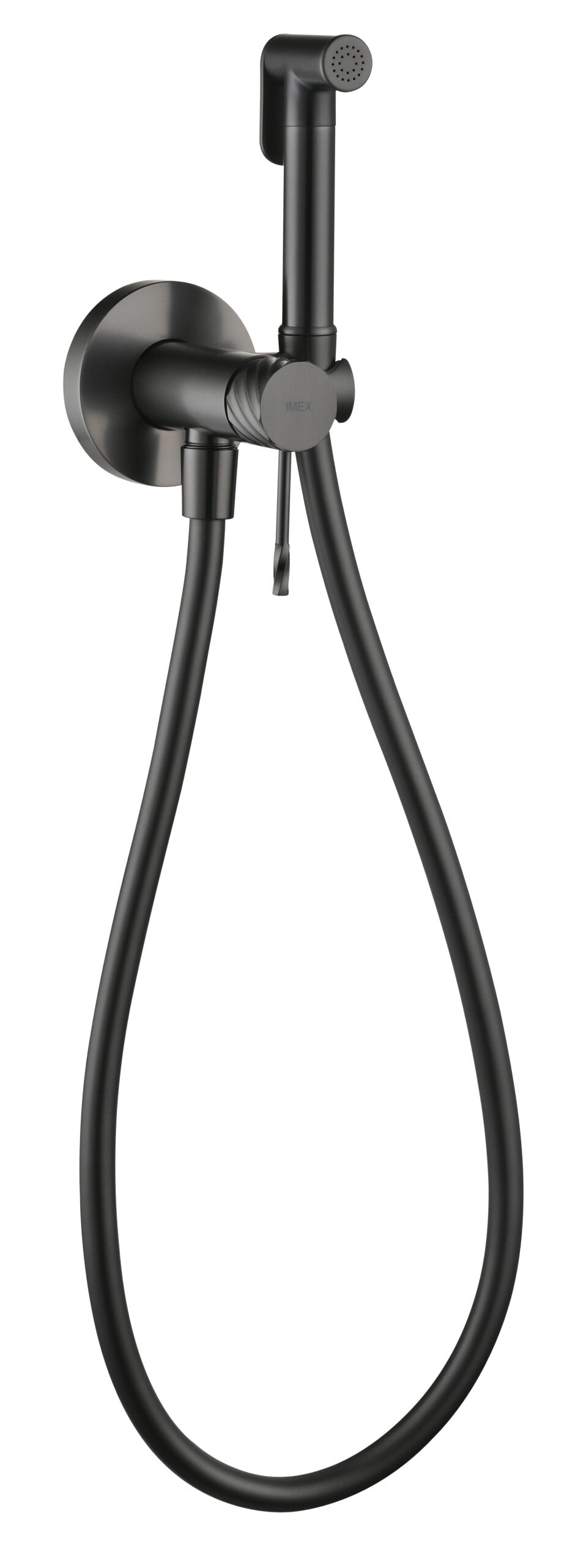 Grifo de bidé empotrado Bless Imex – Black gun metal