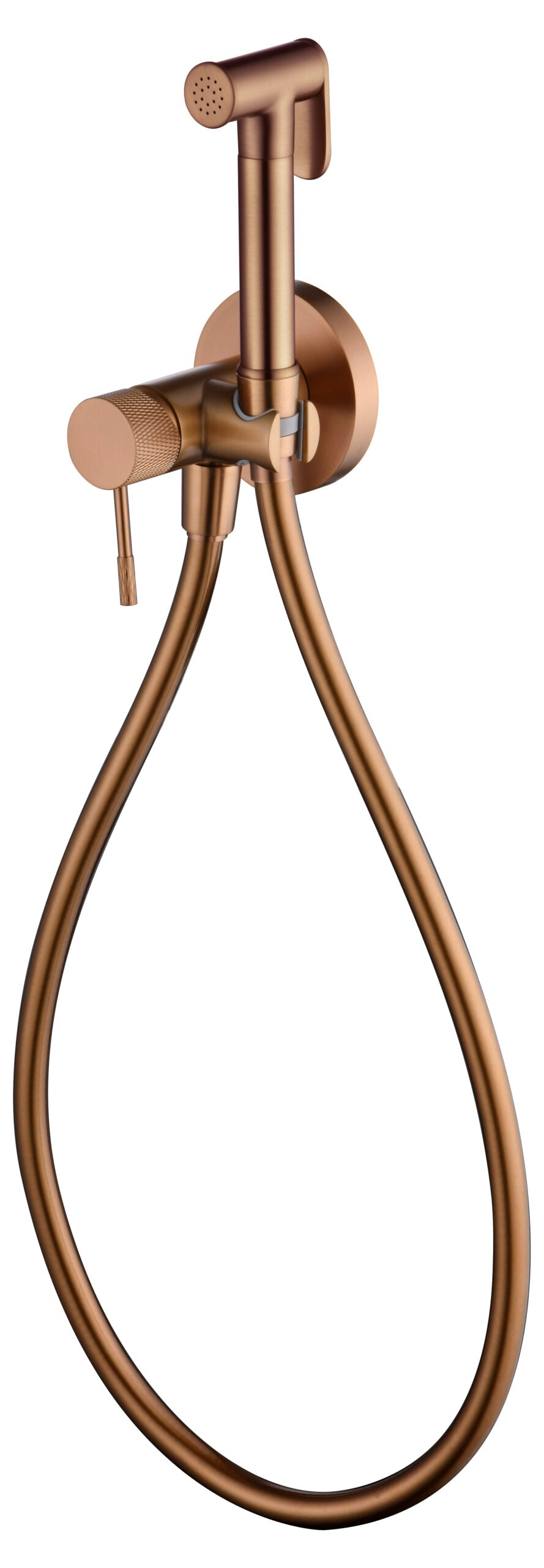 Grifo de bidé empotrado Line Imex – Oro rosa cepillado