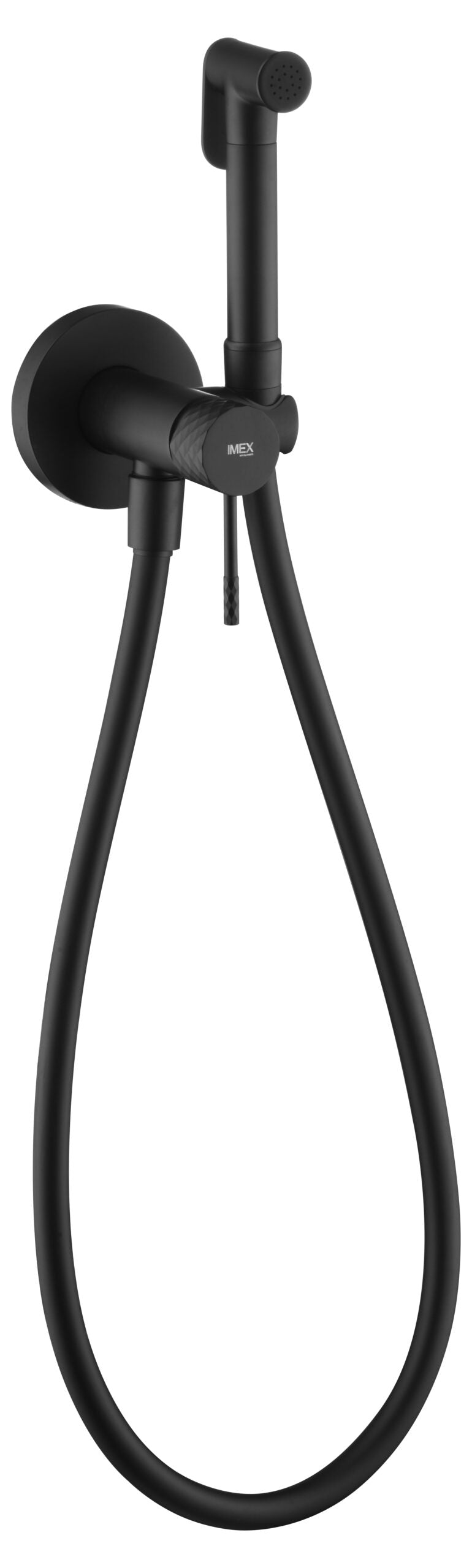 Grifo de bidé empotrado Génova Imex – Negro mate