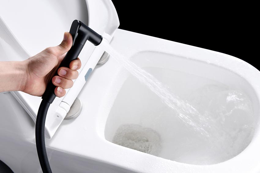 Grifo de bidé empotrado Múnich cromo IMEX – Negro mate – imagen 8