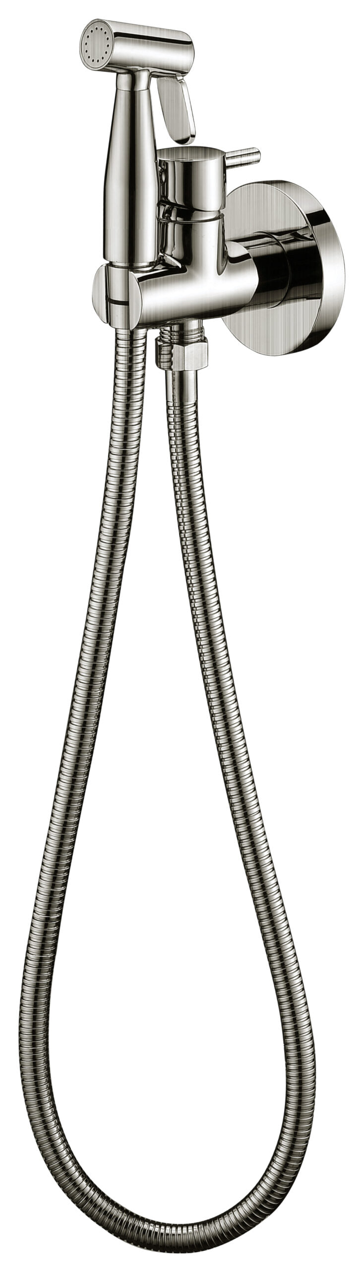 Grifo de bidé empotrado Múnich cromo IMEX – Níquel cepillado – imagen 4