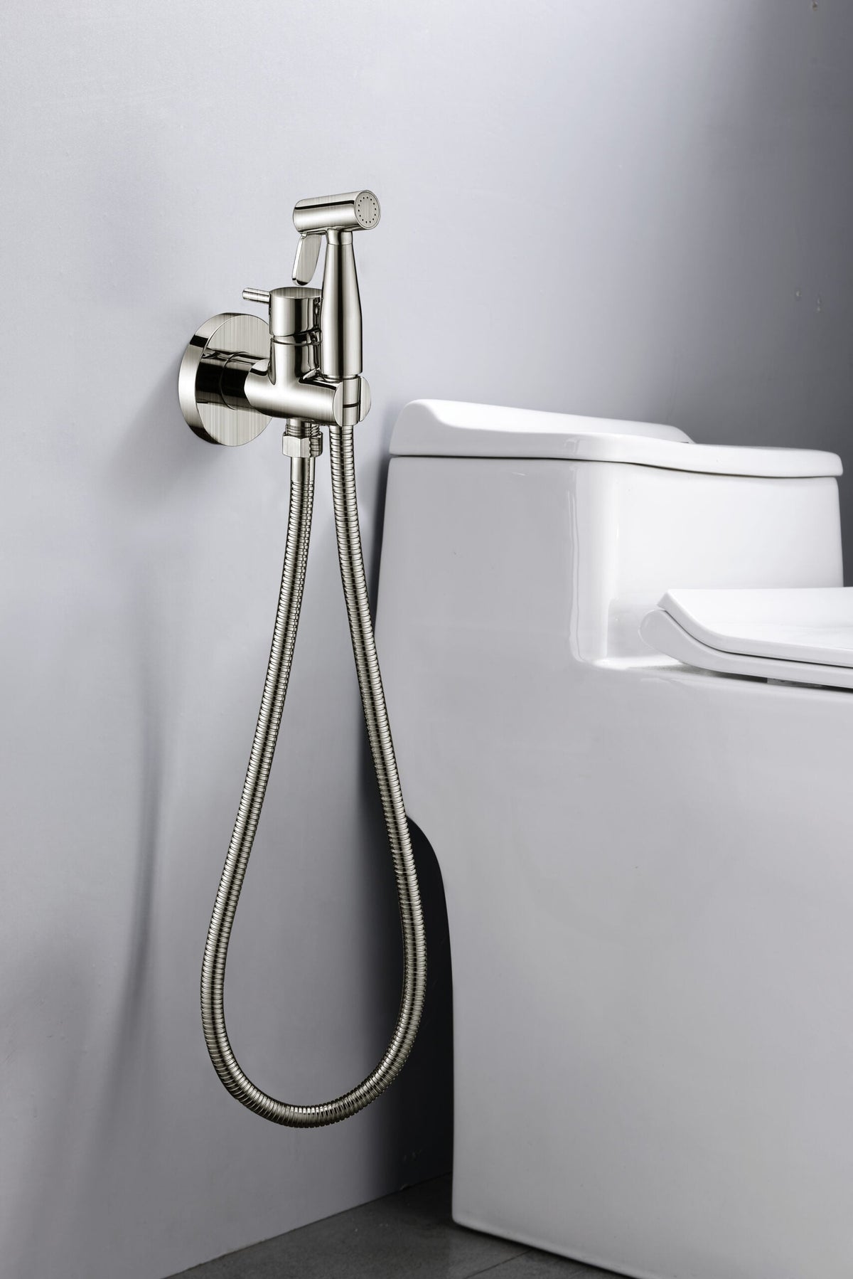 Grifo de bidé empotrado Múnich cromo IMEX – Níquel cepillado – imagen 5