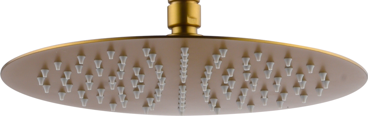 Rociador redondo de Ø20 cm Imex – Oro cepillado