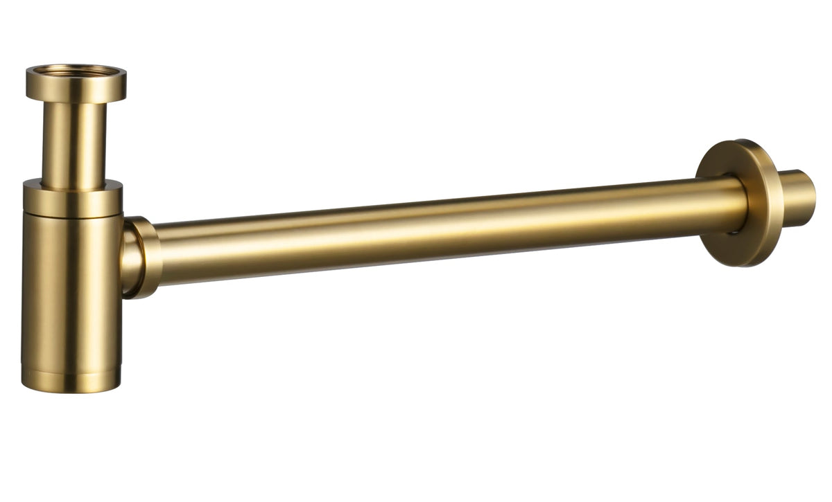 Sifón redondo Imex – Oro cepillado