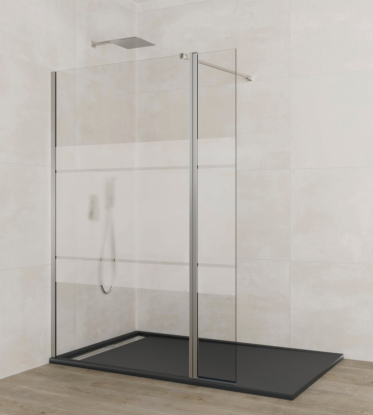 Mampara de ducha corredera Screen Moving frost GME